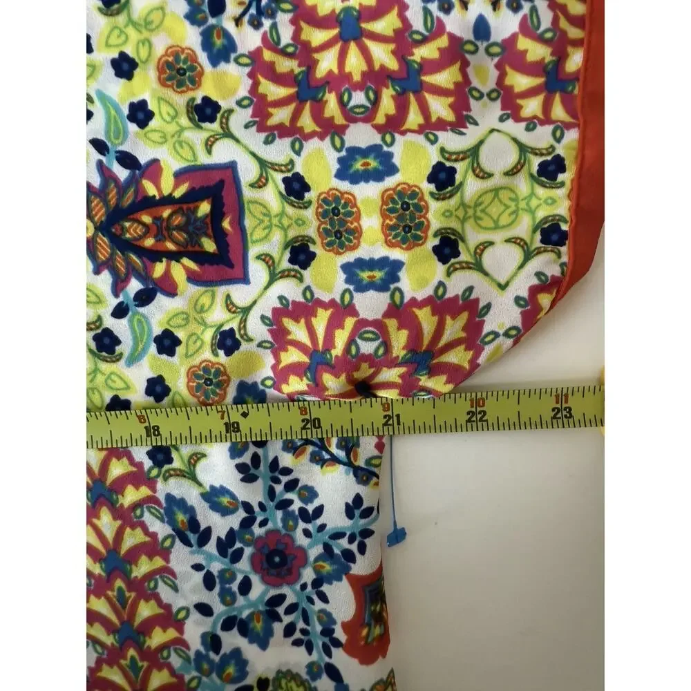 Uncle Frank Anthropologie Boho Tunic Geo Floral Dress Size M Multicolor Beach​ - Picture 5 of 6